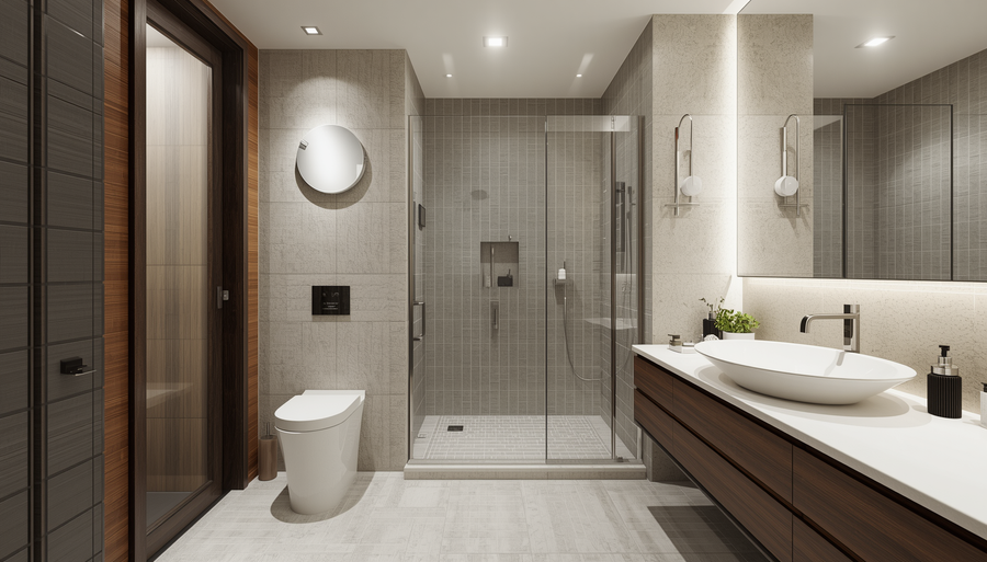Washroom Renovation- Edmoton — Washroom Remodeling renovation by Ulterior Homes in Edmonton, Alberta